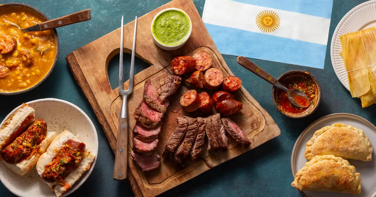 Asado argentino en Buenos Aires